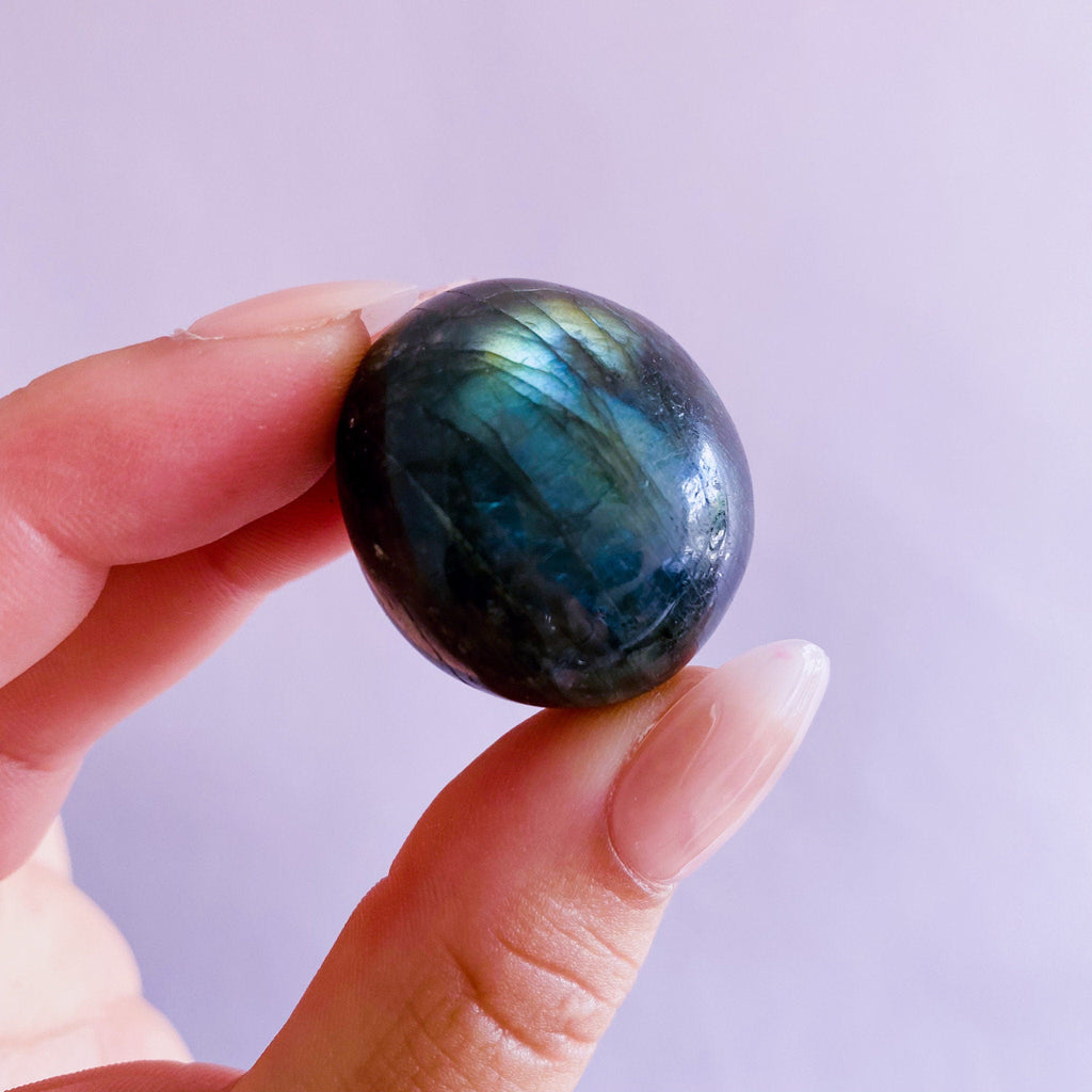 Super Flashy Labradorite Crystal Gemstone Large Pebbles / Transformation & Change, Inspires You To Achieve Your Dreams / Uplifts Your Mood - Premium  from My Store - Just £8.50! Shop now at Lumi Gemstones