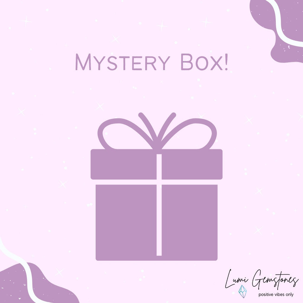 Lumi Gemstones Mystery Box! Gift Box, Surprise Box, Ethically Sourced Crystals, Crystal Shop / Birthday Gift For Her / Christmas Gift - Premium  from My Store - Just £10! Shop now at Lumi Gemstones