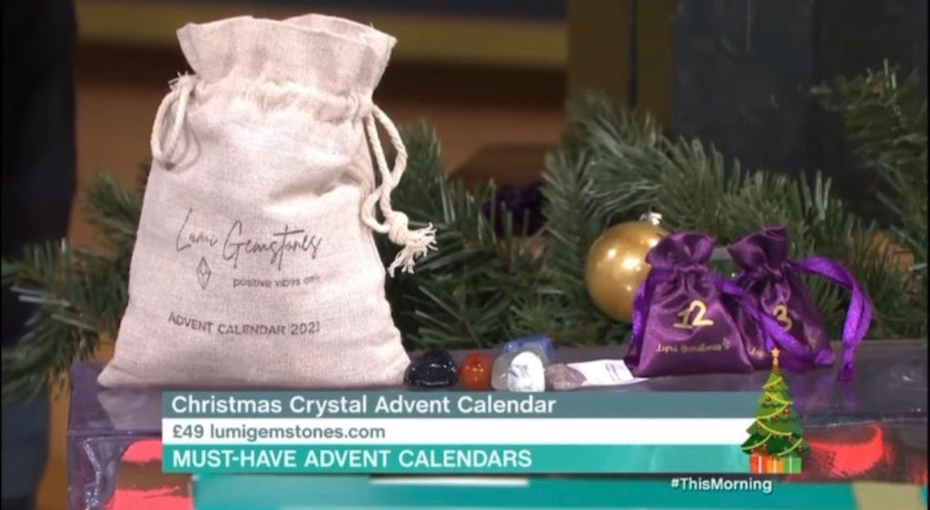 Christmas Crystal Advent Calendar | ITV This Morning | Tumblestones & Raw - Premium  from My Store - Just £55! Shop now at Lumi Gemstones